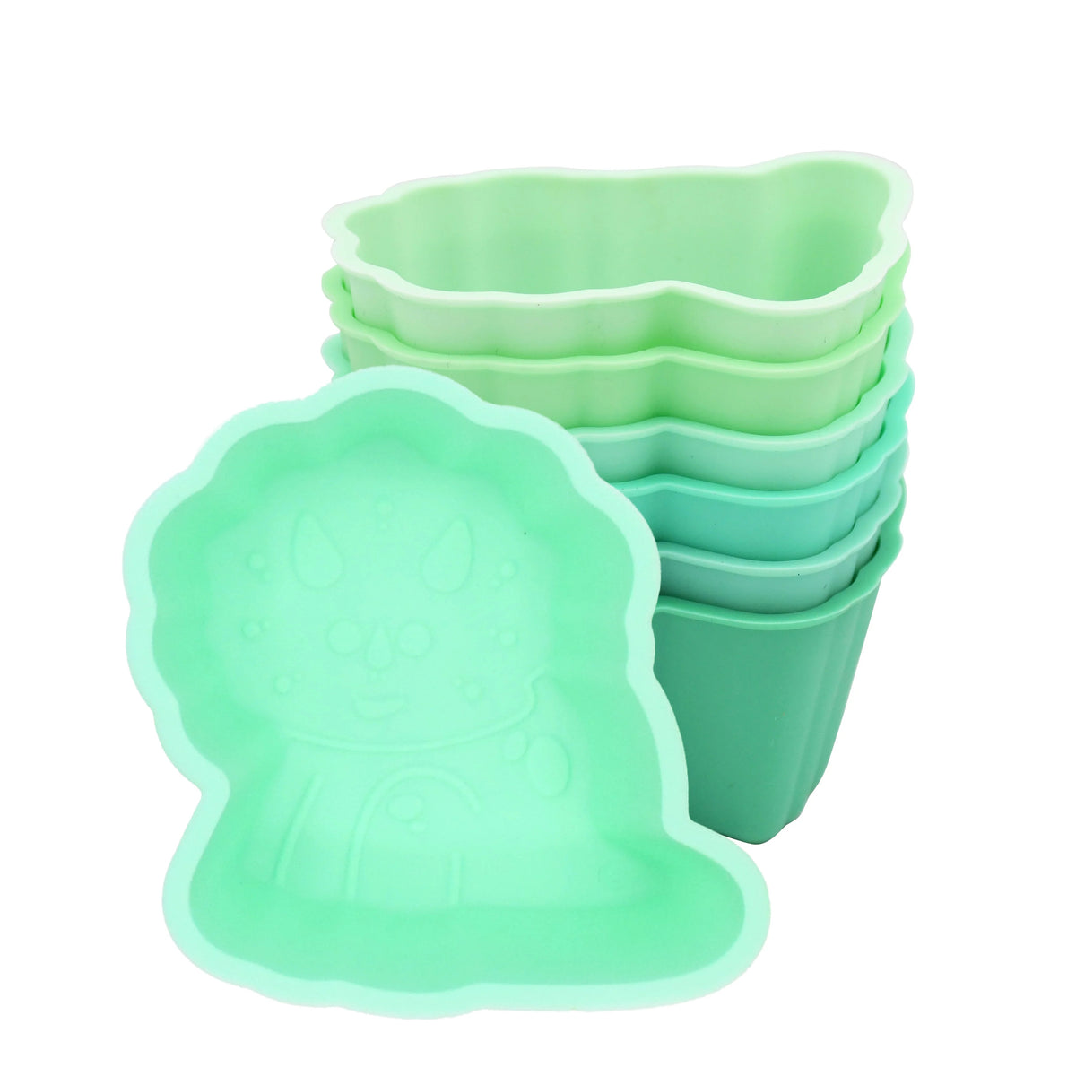 Melii Animal Silicone Food Cups - Set of 6 (3 options)