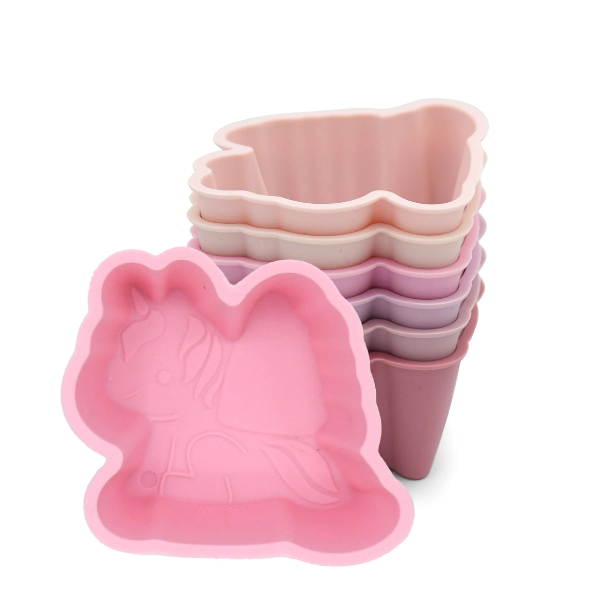 Melii Animal Silicone Food Cups - Set of 6 (3 options)