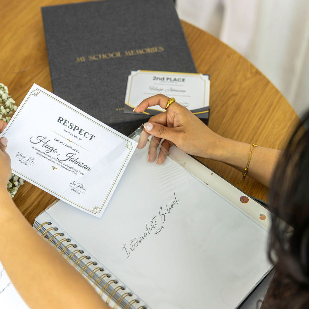 Memoir Keepsake Journals - My School Memories