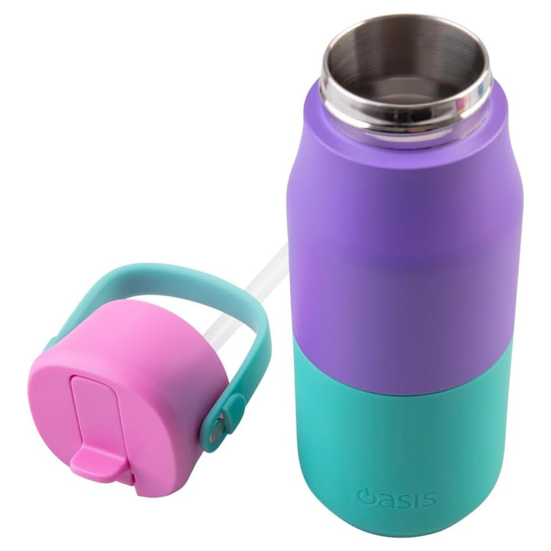 Oasis Junior Drink Bottle with Sipper Lid - 400ml