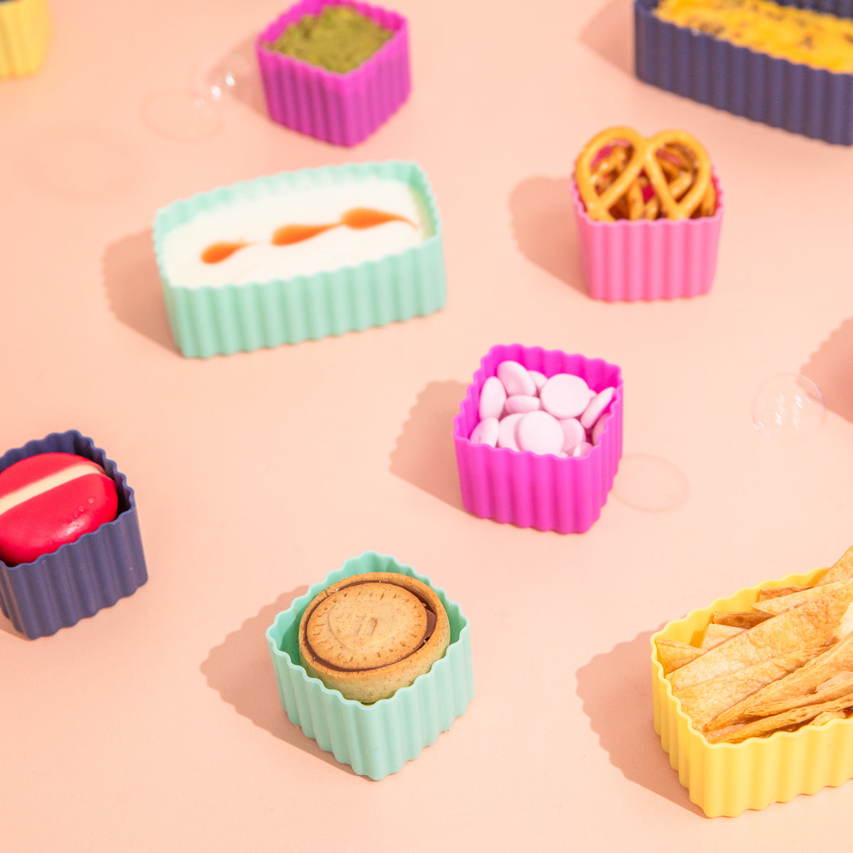 Montii Bento Silicone Cups - Mixed