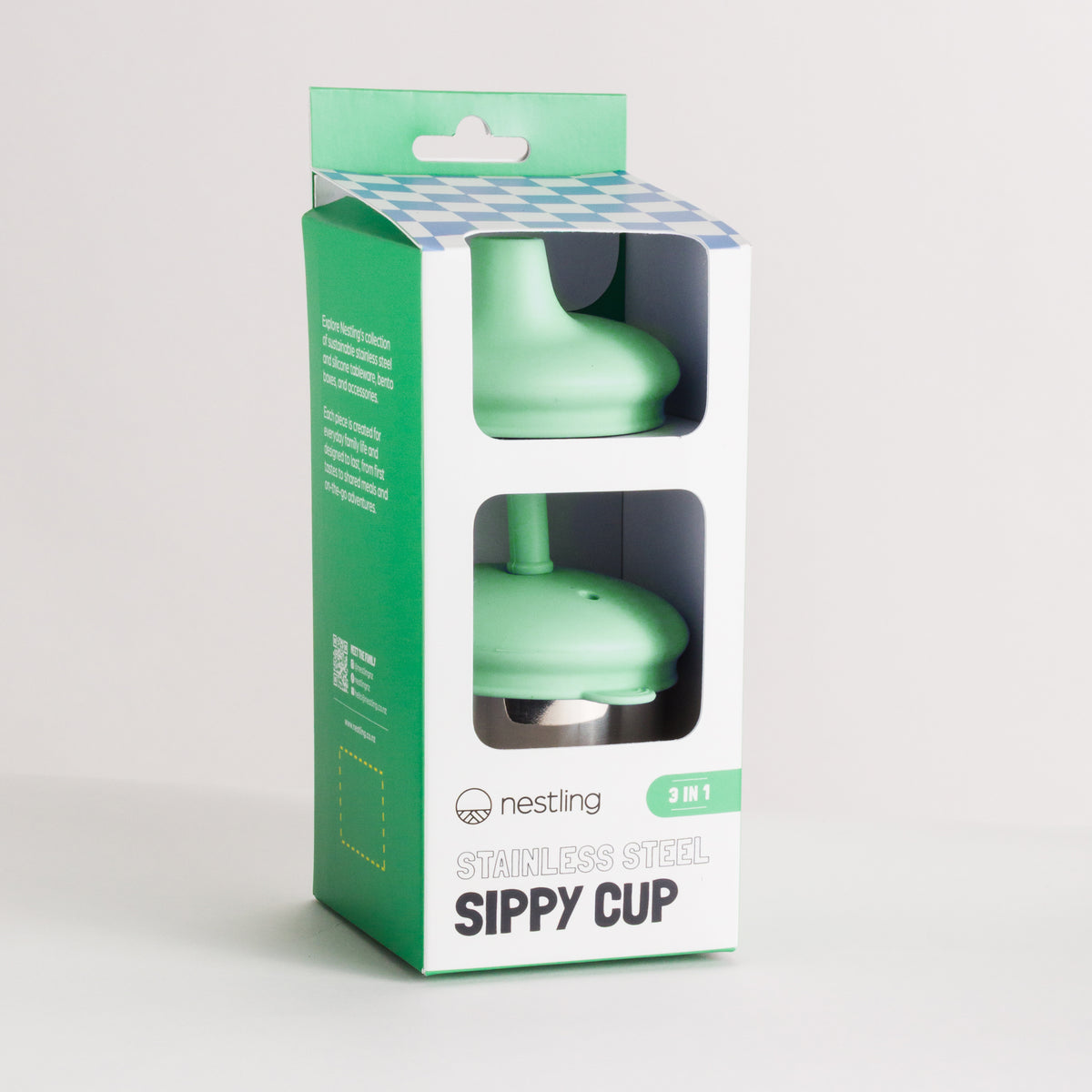 Nestling Stainless Insulated Sip & Straw Cup