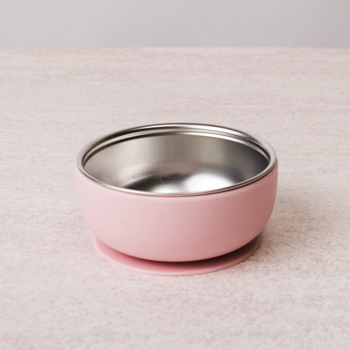 Nestling Stainless Suction Bowl