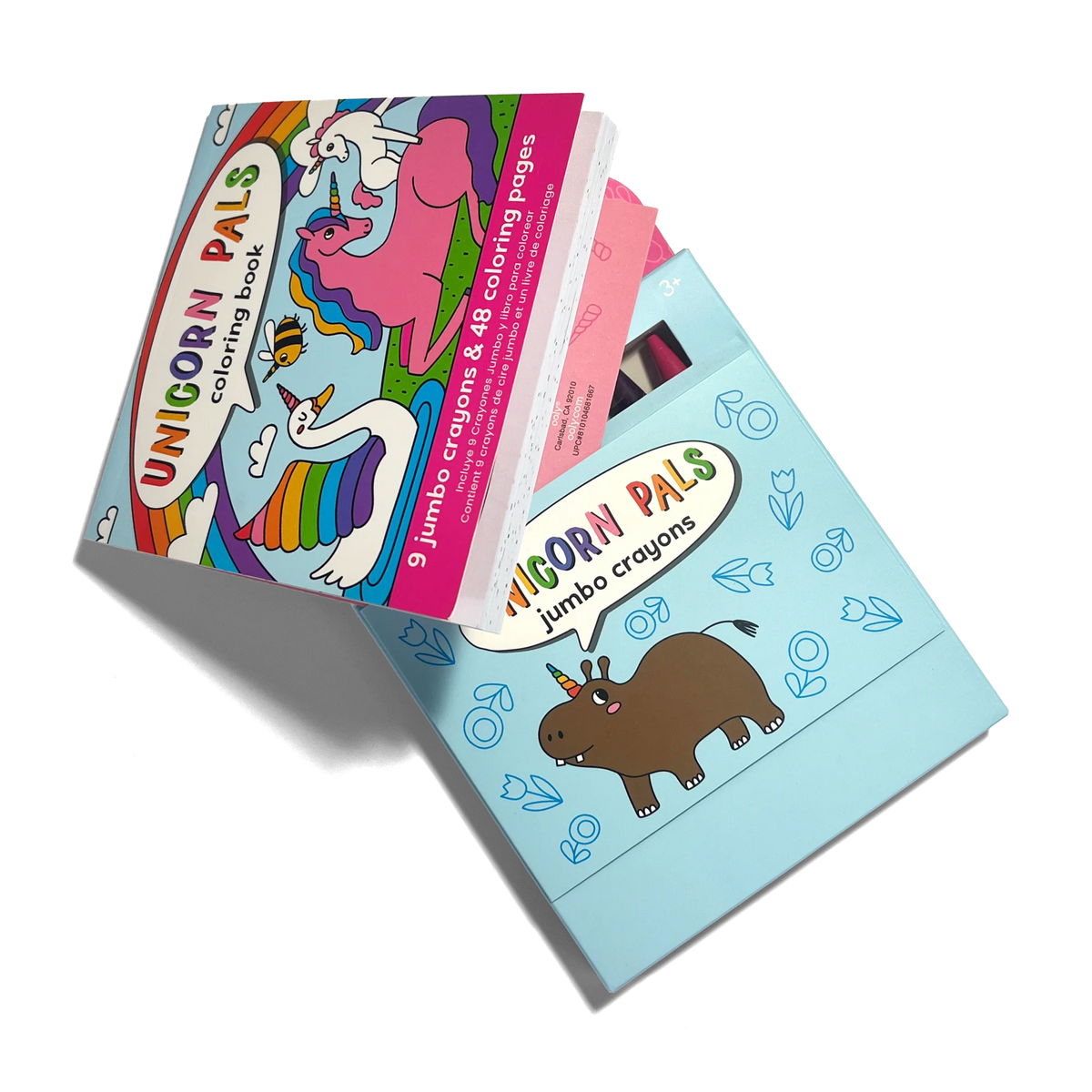 Ooly Carry Along! Coloring Book and Crayon Set (5 themes)