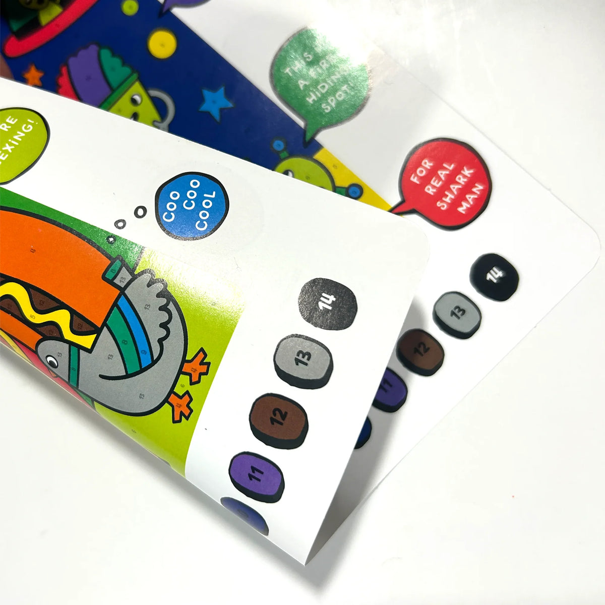 Ooly Colortopia Color By Number Kit (2 themes)