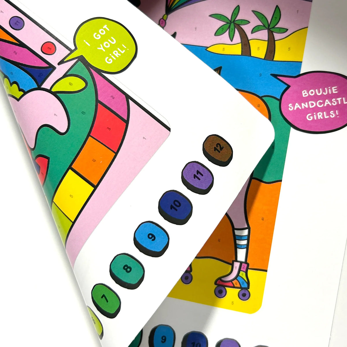 Ooly Colortopia Color By Number Kit (2 themes)