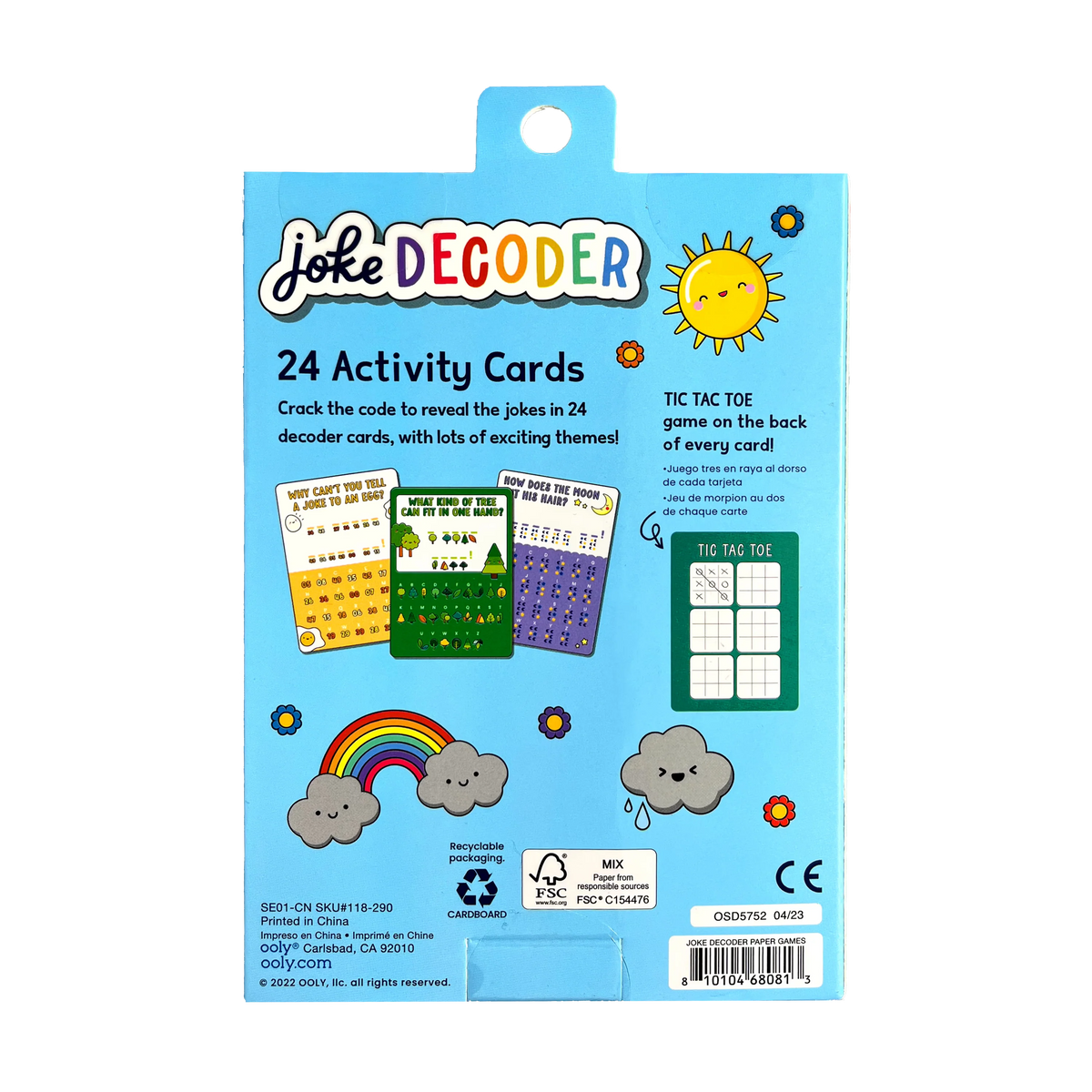 Ooly Activity Cards - 4 options
