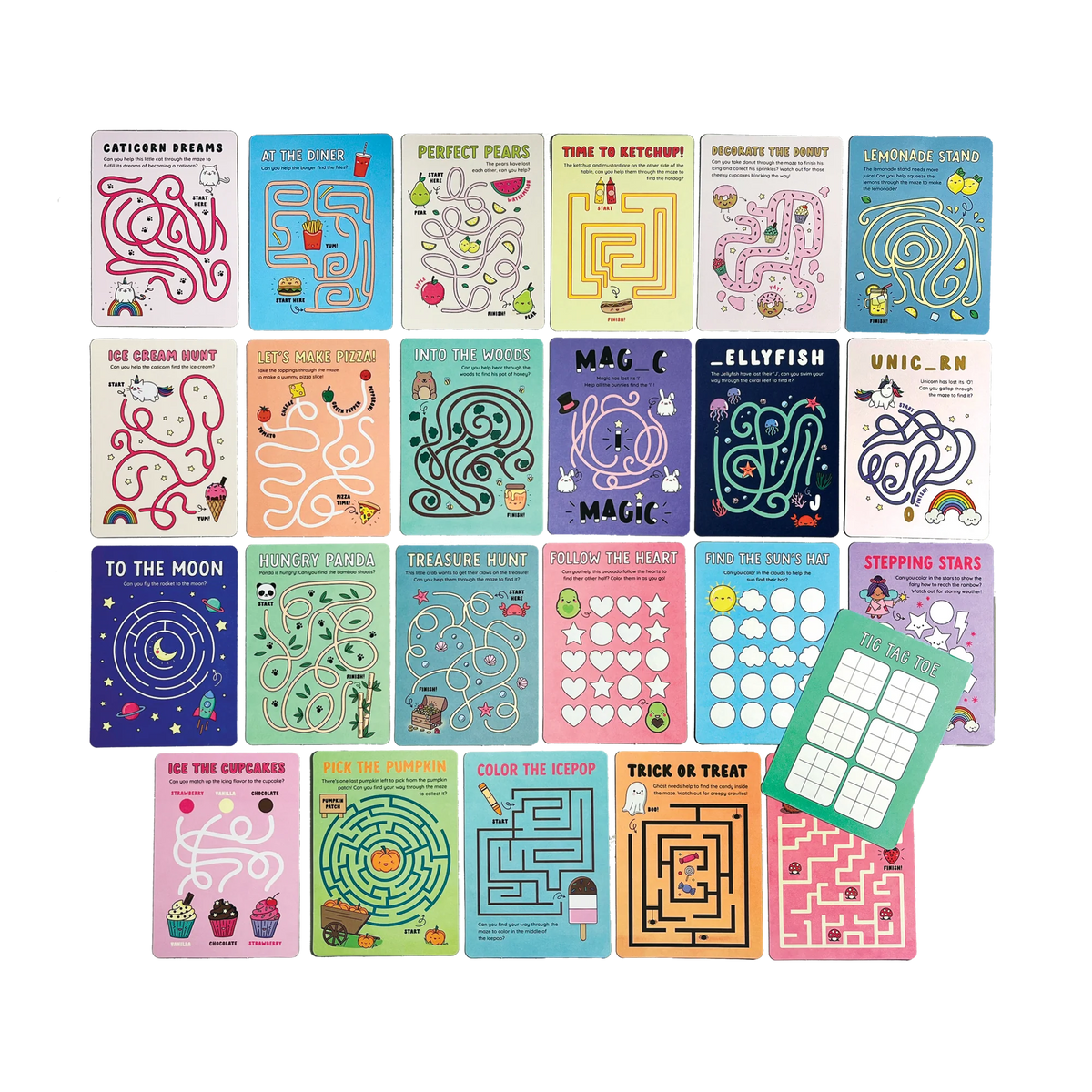 Ooly Activity Cards - 5 options