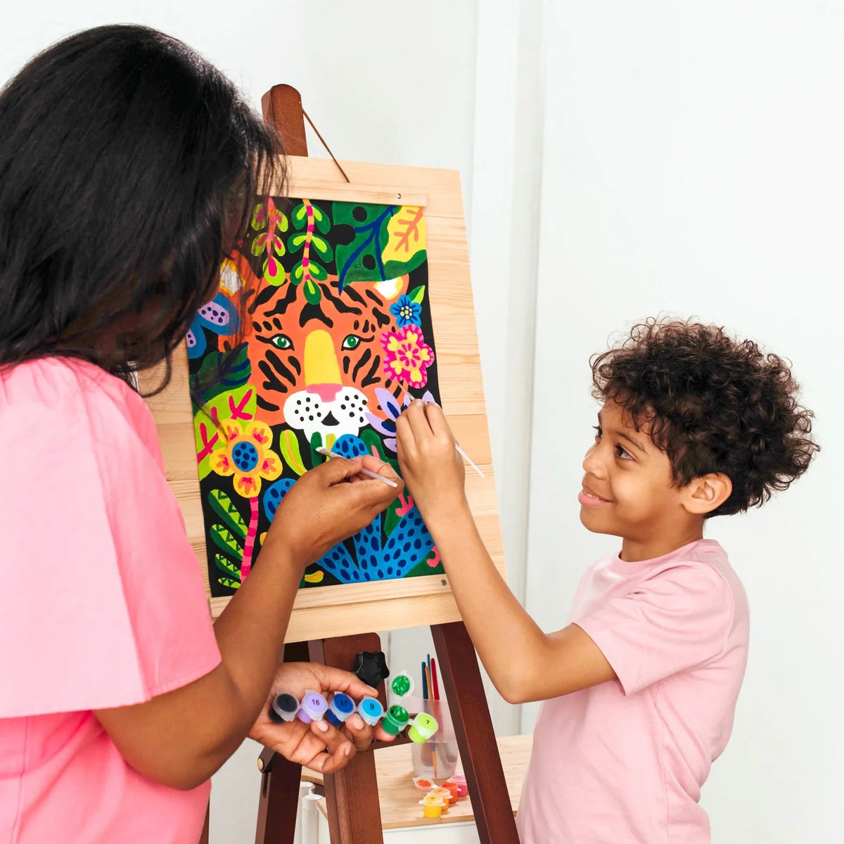 Paintology Paint-By-Number Canvas Kit - 2 themes