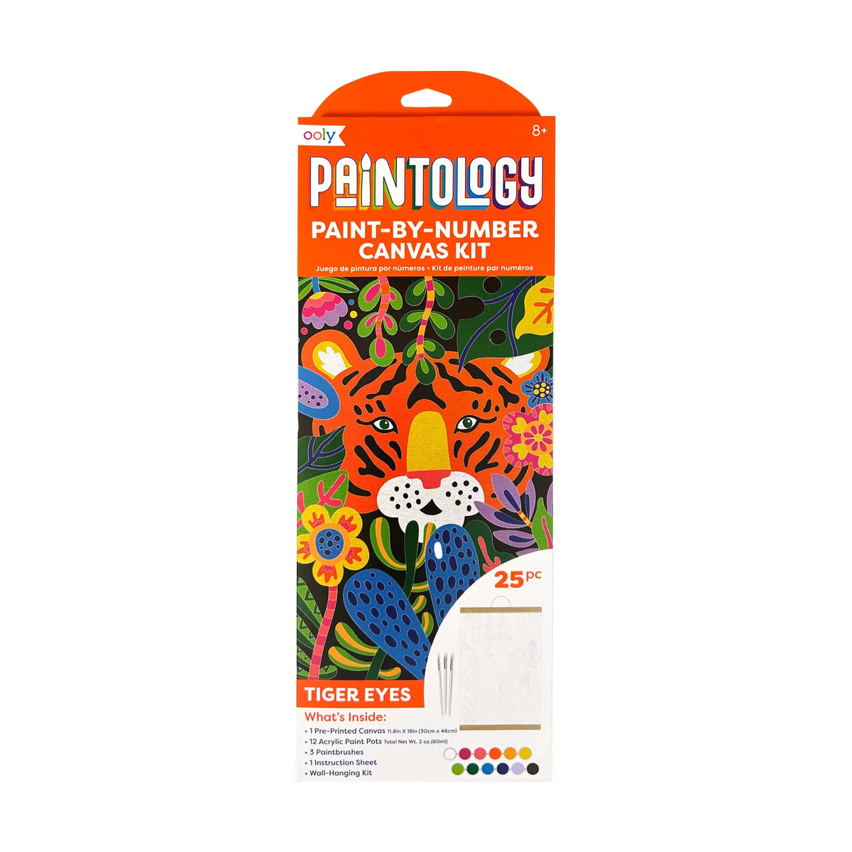 Paintology Paint-By-Number Canvas Kit - 2 themes