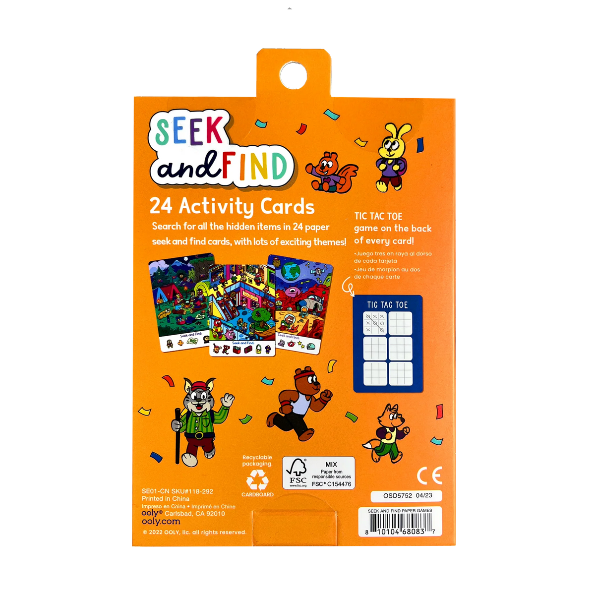 Ooly Activity Cards - 4 options