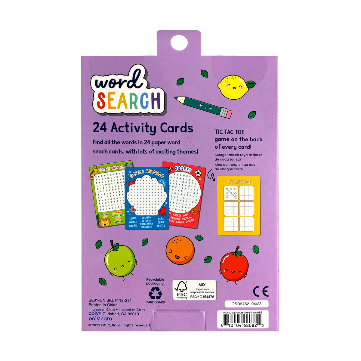 Ooly Activity Cards - 4 options