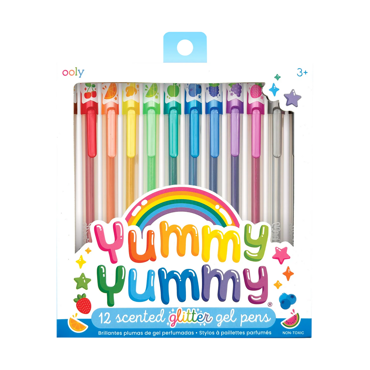 Ooly Yummy Yummy Scented Glitter Gel Pens - Set of 12