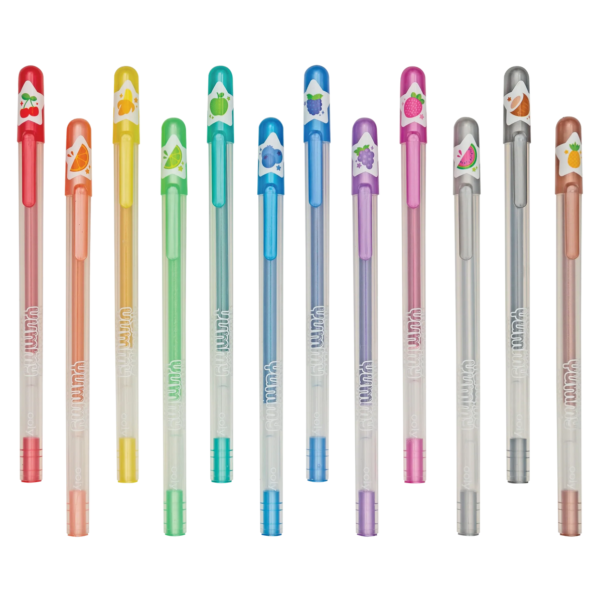 Ooly Yummy Yummy Scented Glitter Gel Pens - Set of 12