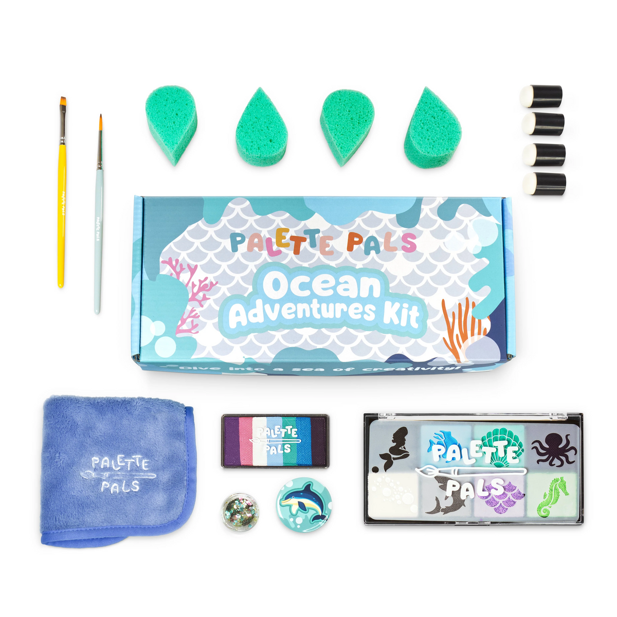 Palette Pals Ocean Adventure Face Painting Kit