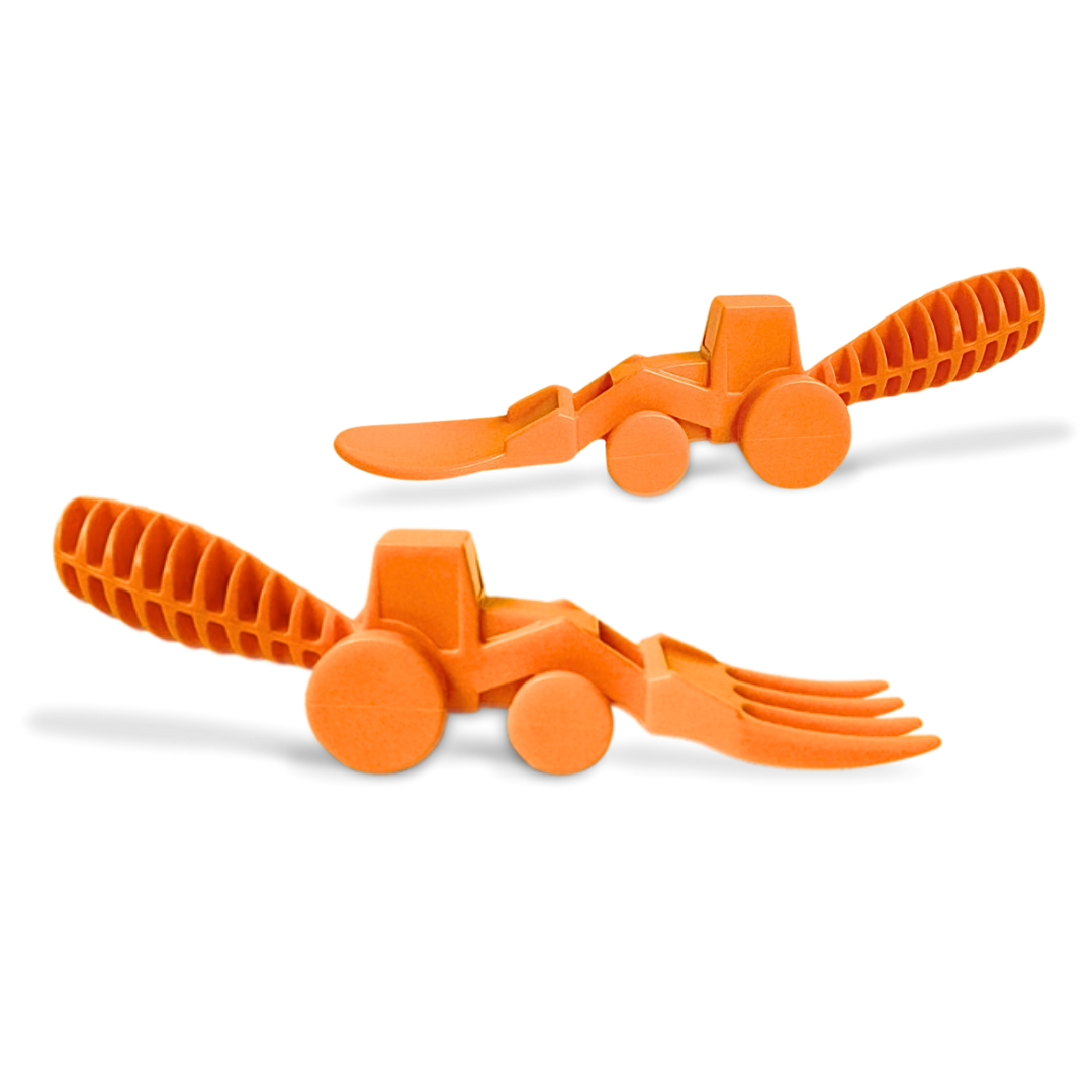 Constructive Eating - Tractor Toddler Cutlery