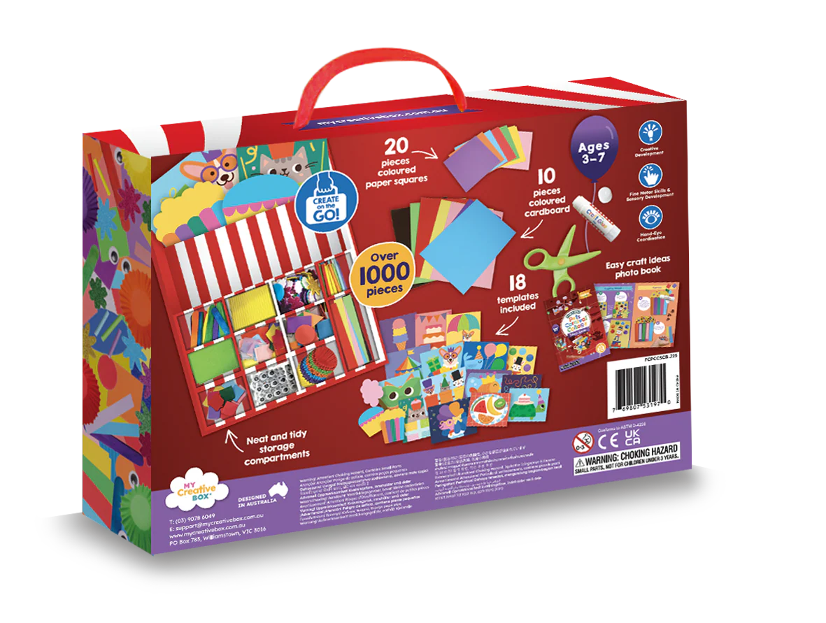 My Creative Box Pets Carnival Collage Sensory Activity Box