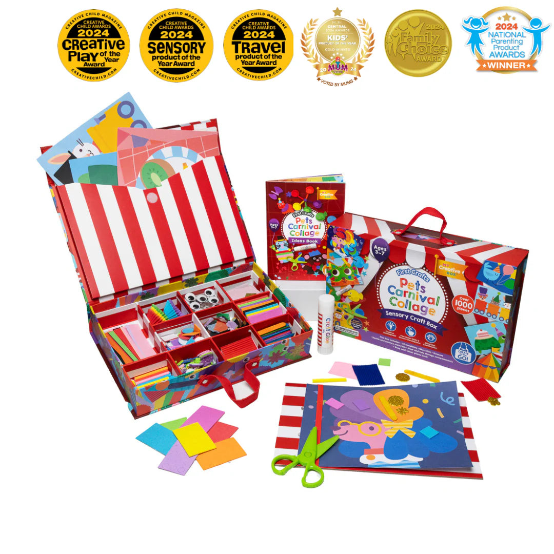 My Creative Box Pets Carnival Collage Sensory Activity Box