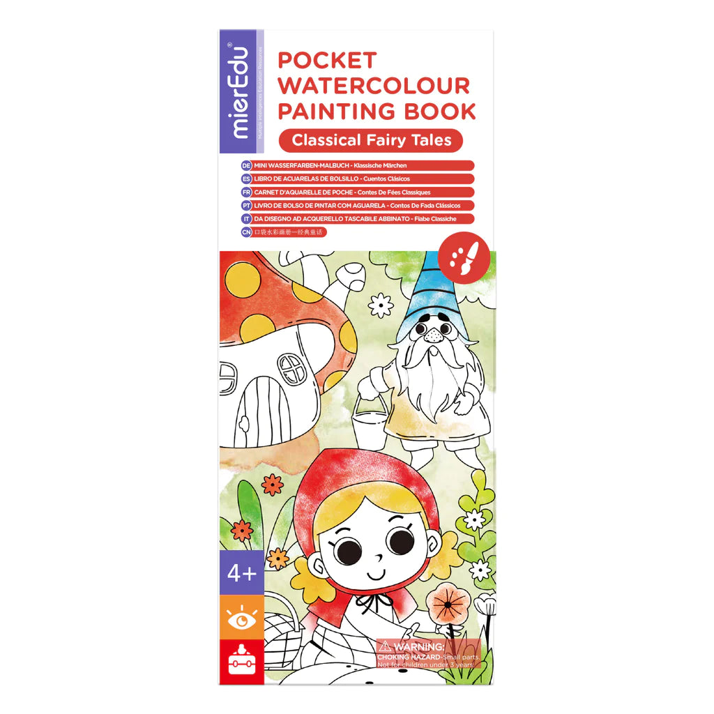 MierEdu Pocket Watercolour Painting Book - 4 options
