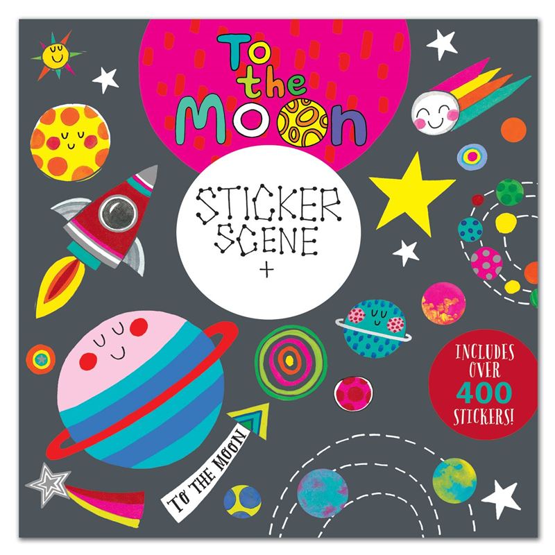 Rachel Ellen Colouring and Sticker Scene Book - 4 options
