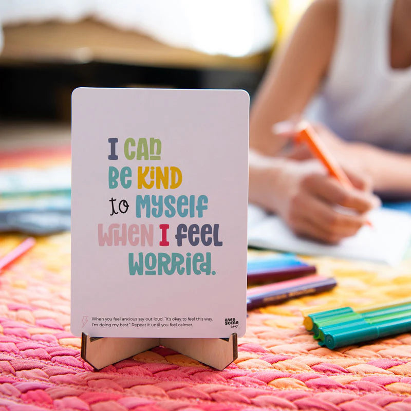 Awesome Inc Affirmations &amp; Actions Card Set (age 5+)