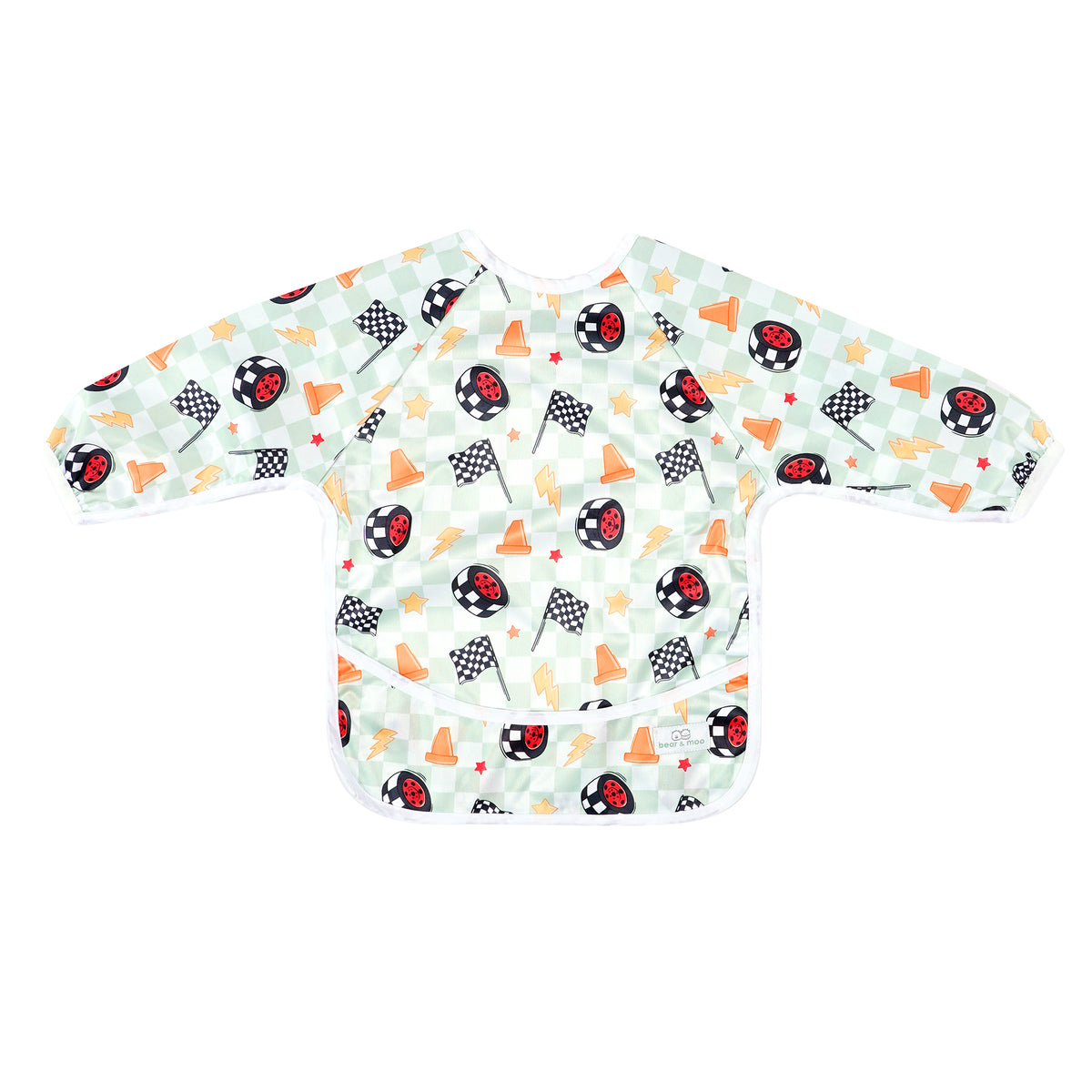 Bear &amp; Moo Sleeved Bib