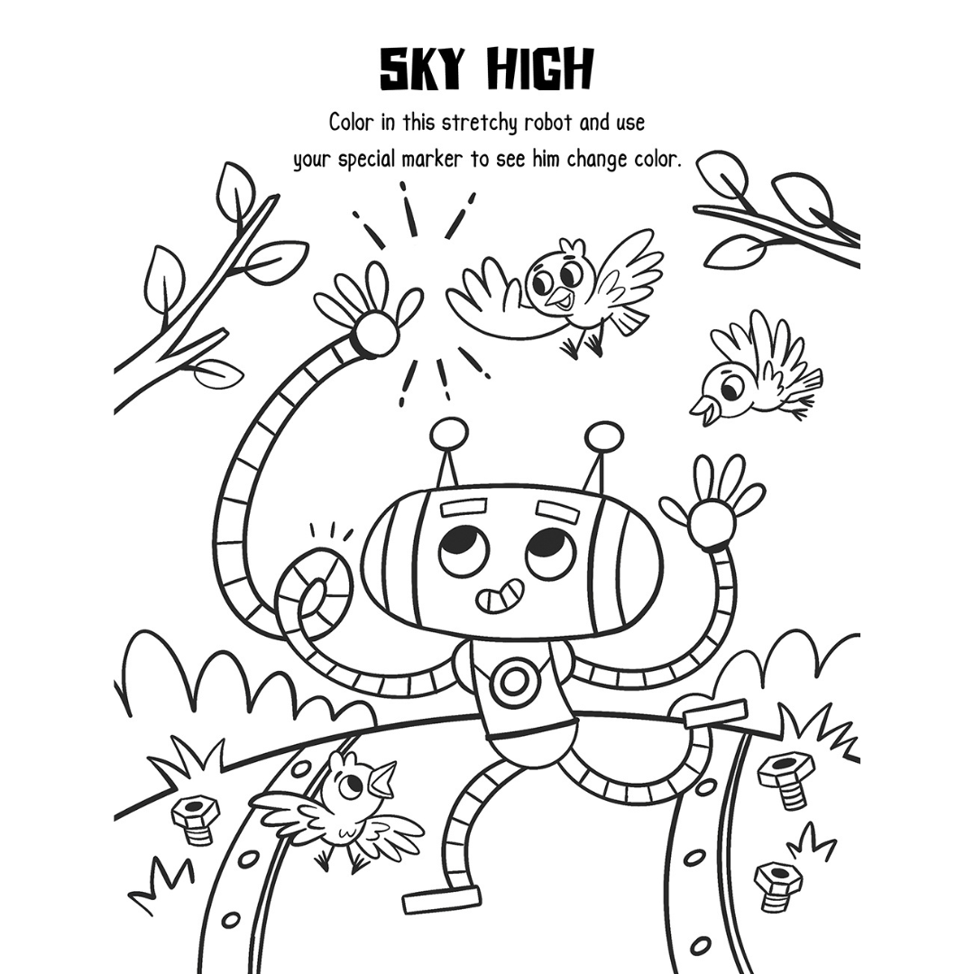 Igloo ColourMania Colouring Kit - Robots Racers and Dinosaurs