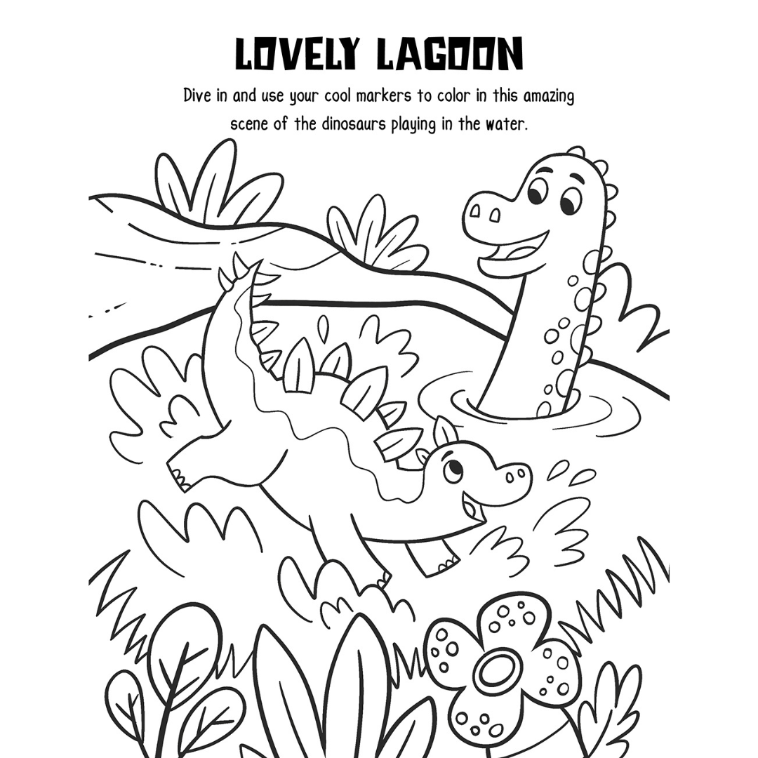 Igloo ColourMania Colouring Kit - Robots Racers and Dinosaurs