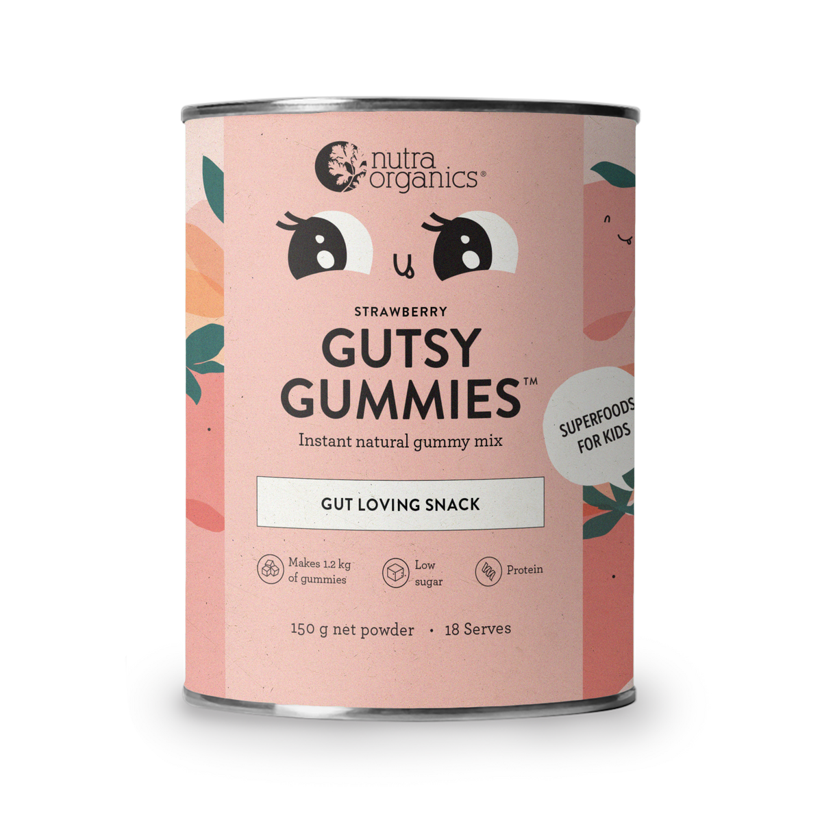 Nutra Organics Gutsy Gummies 150g - 3 flavors