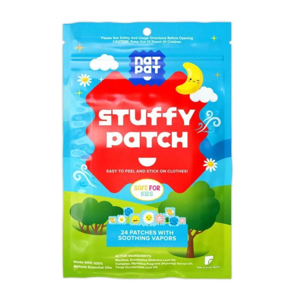 The Natural Patch Co StuffyPatch Congestion Relief Patches
