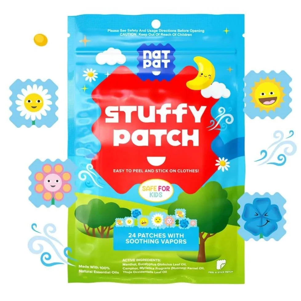 The Natural Patch Co StuffyPatch Congestion Relief Patches