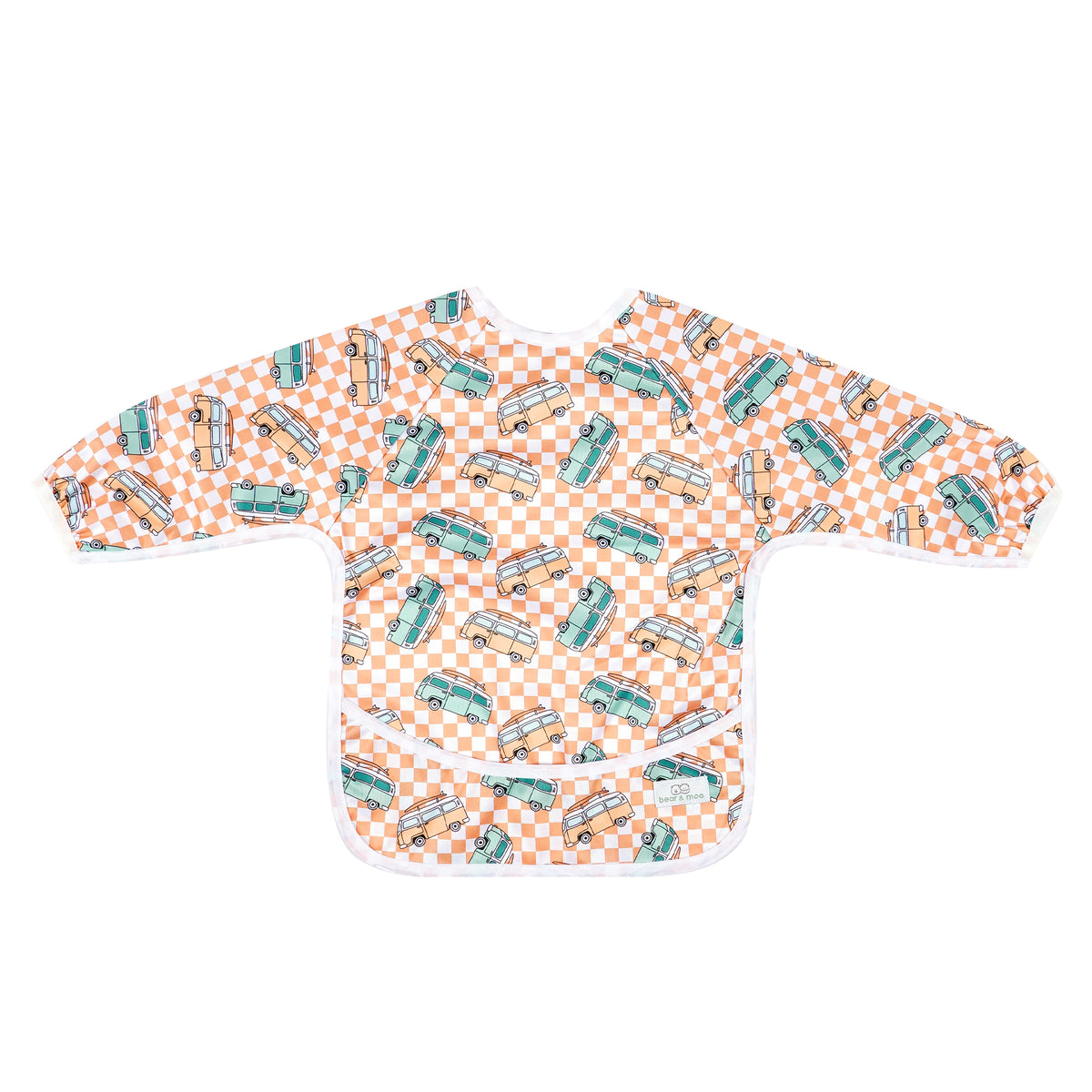Bear &amp; Moo Sleeved Bib