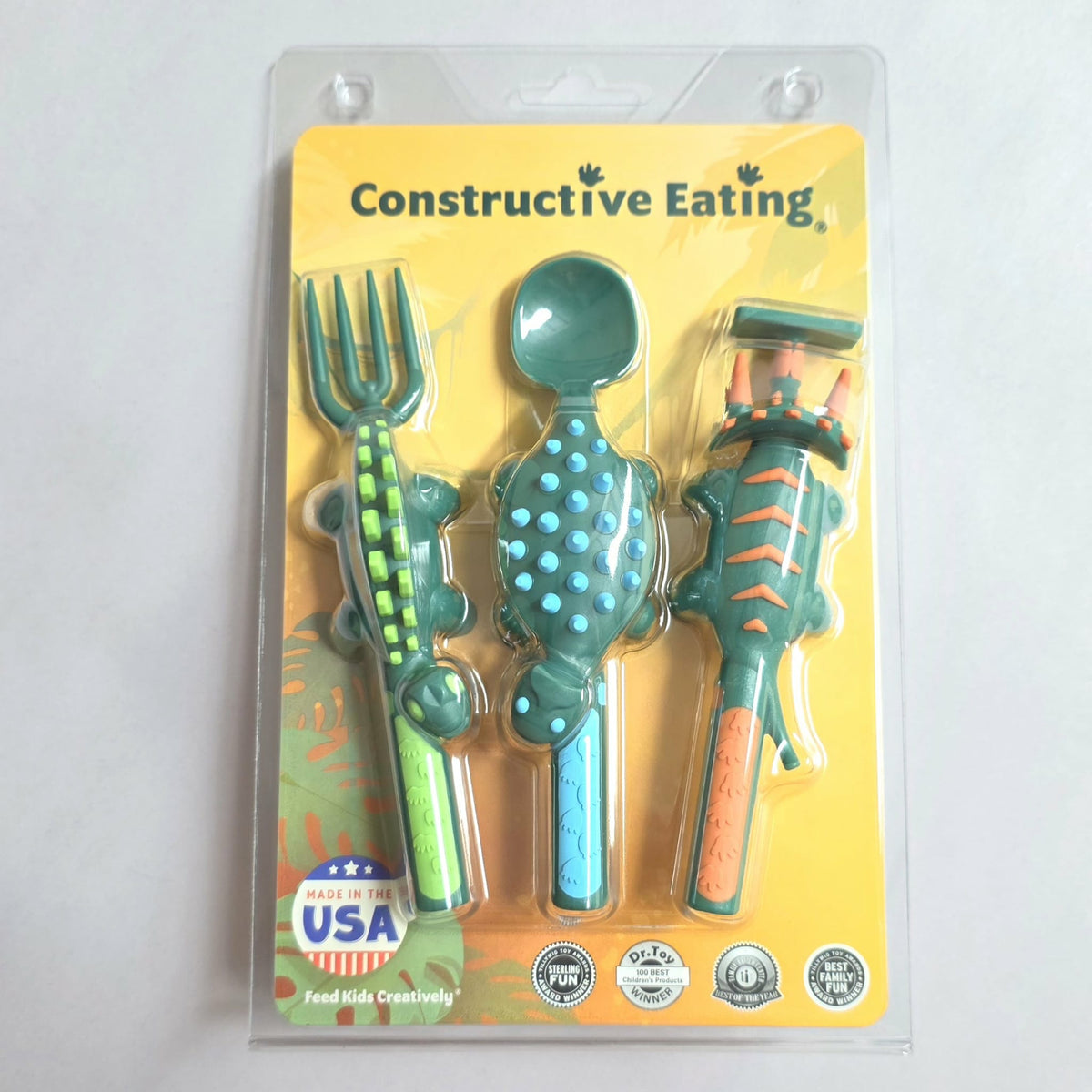 Constructive Eating Utensils - 3 Themes