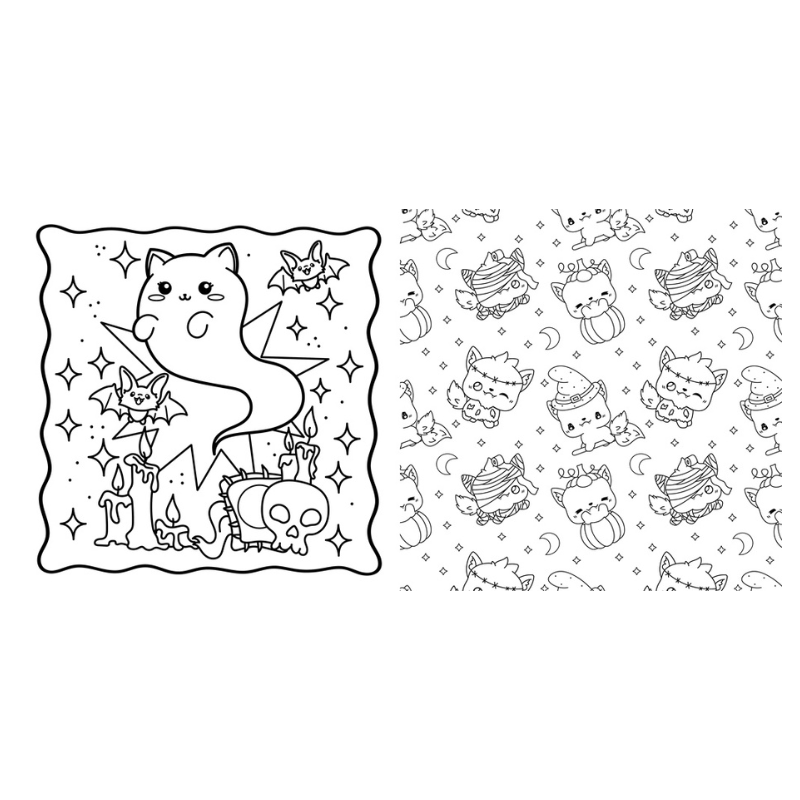 Igloo Cute & Creepy Colouring Book