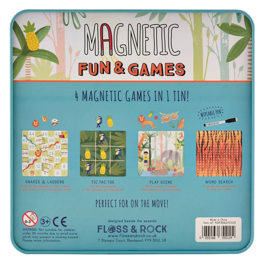 Floss &amp; Rock 4 in 1 Magnetic Games - 5 options