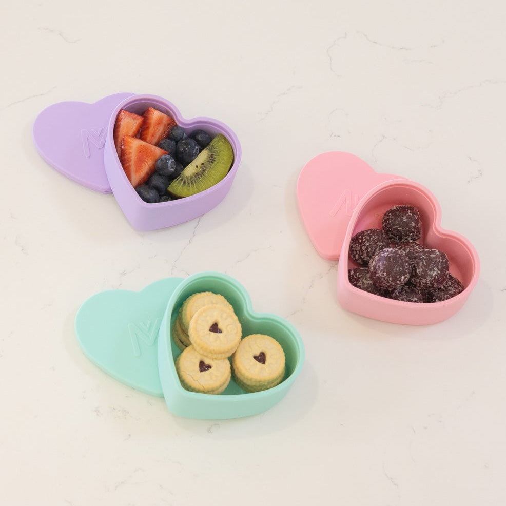 MontiiCo Silicone Heart Tub