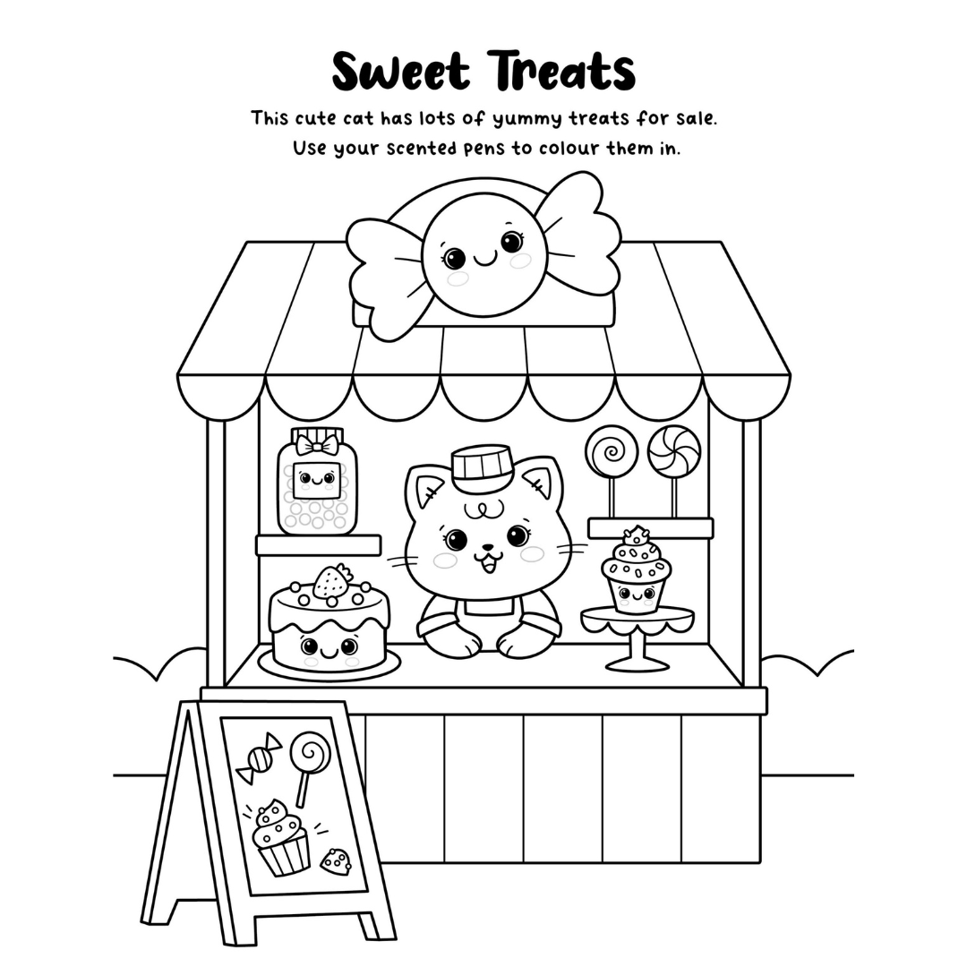 Igloo ColourMania Colouring Kit - Sweet and Scented