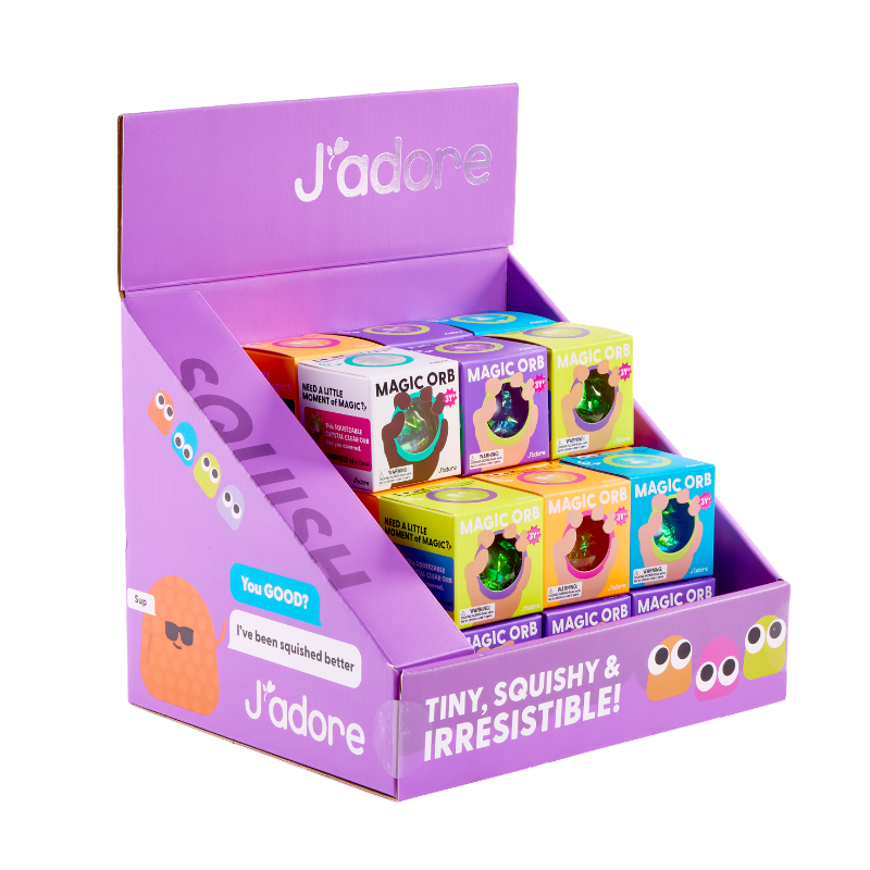 J'Adore Water Glitter Squish Ball