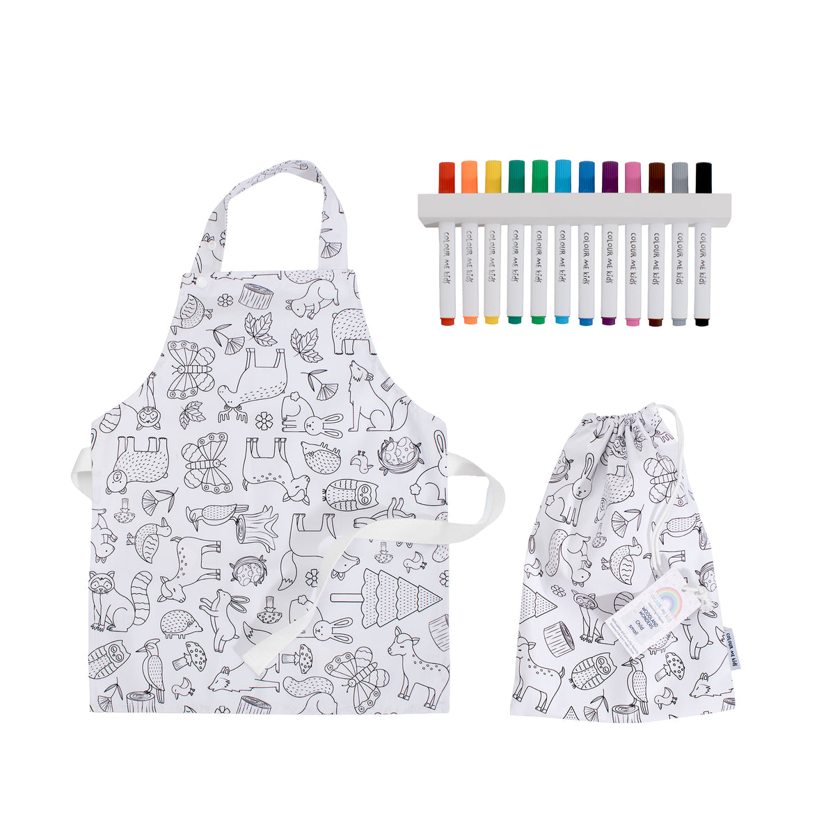 Colour Me Kids Colouring in Apron Set