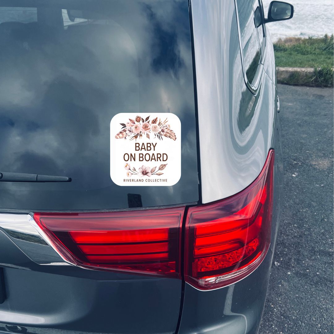 Riverland Collective Baby on Board Decal