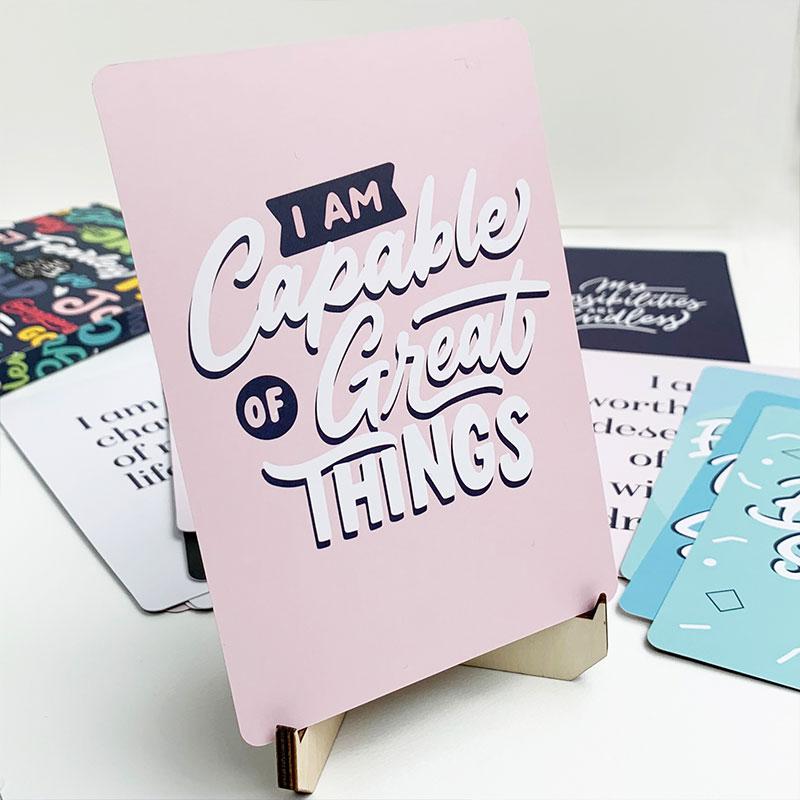 Awesome Inc Positive Affirmations Card Set (age 6+)