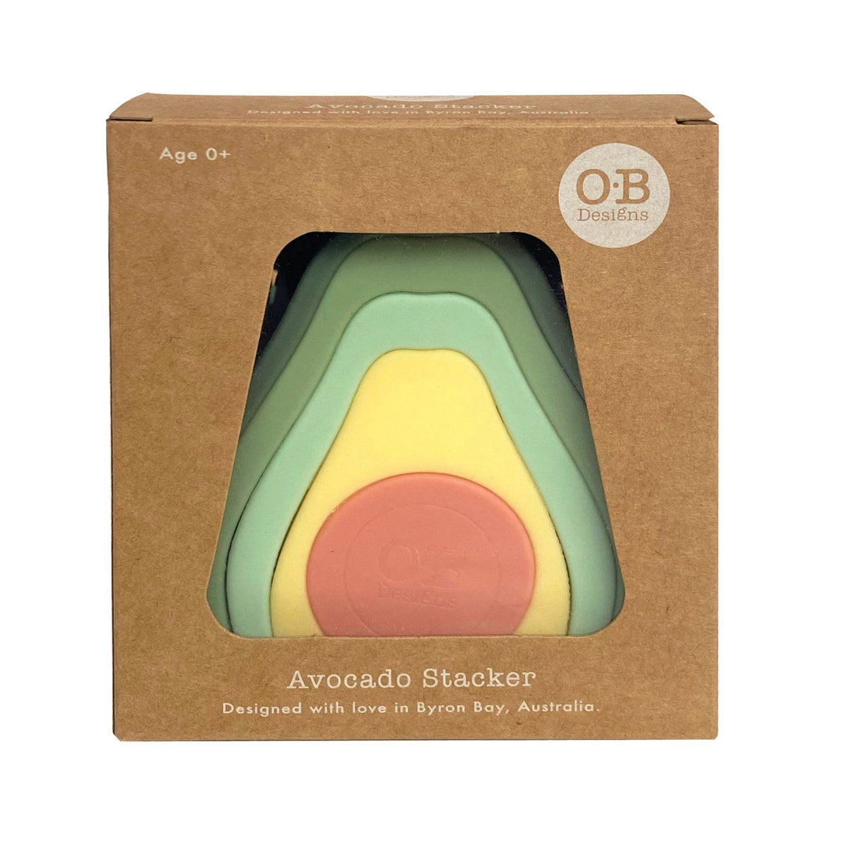 OB Designs Silicone Stacker - Avocado