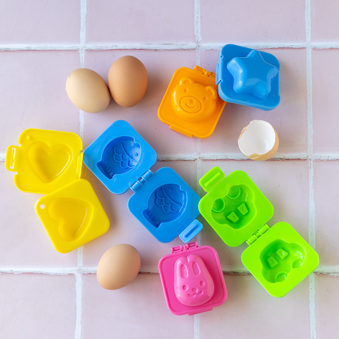 Little Giants Egg and Rice Shapers - Set of 6