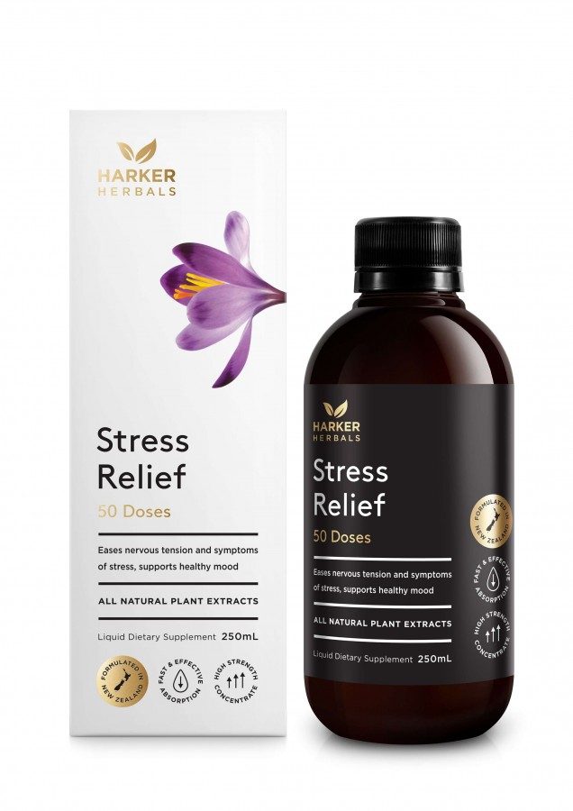 Harker Herbals Be Well Stress Relief - 100ml