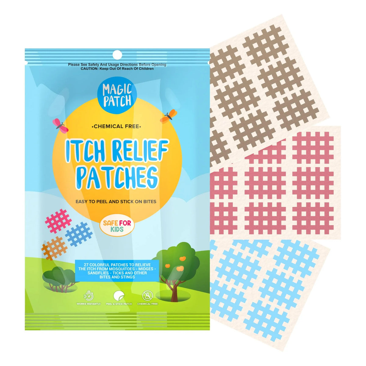 The Natural Patch Co MagicPatch Itch Relief Patches