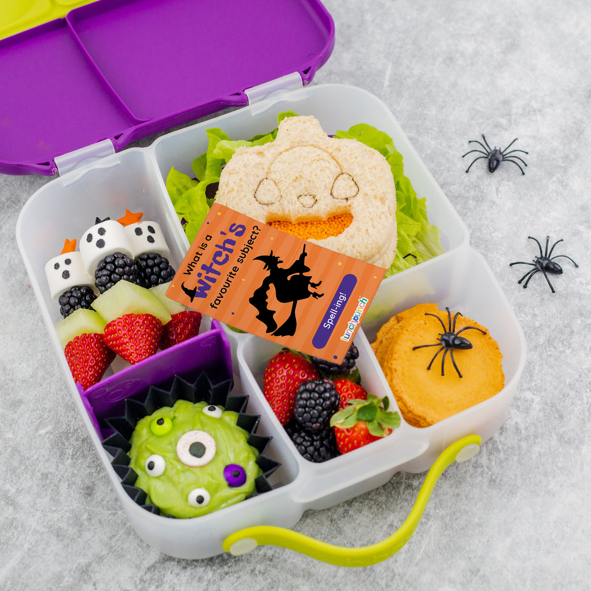 Lunch Punch Halloween Cutter and Bento Set