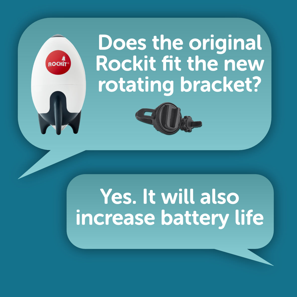 Rockit Portable Baby Rocker. Fits Any Stroller, pram, Pushchair or